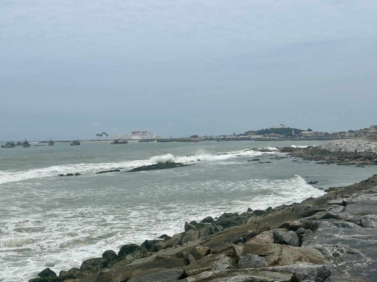 Coast of Elmina, Elmina, Ghana, 2025