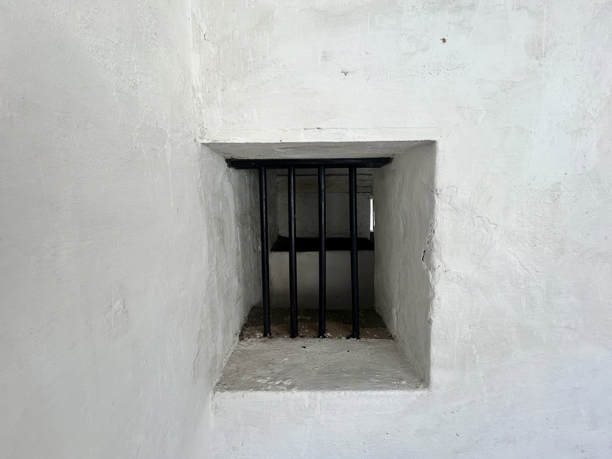 Window at Elmina Castle, Elmina, Ghana, 2025