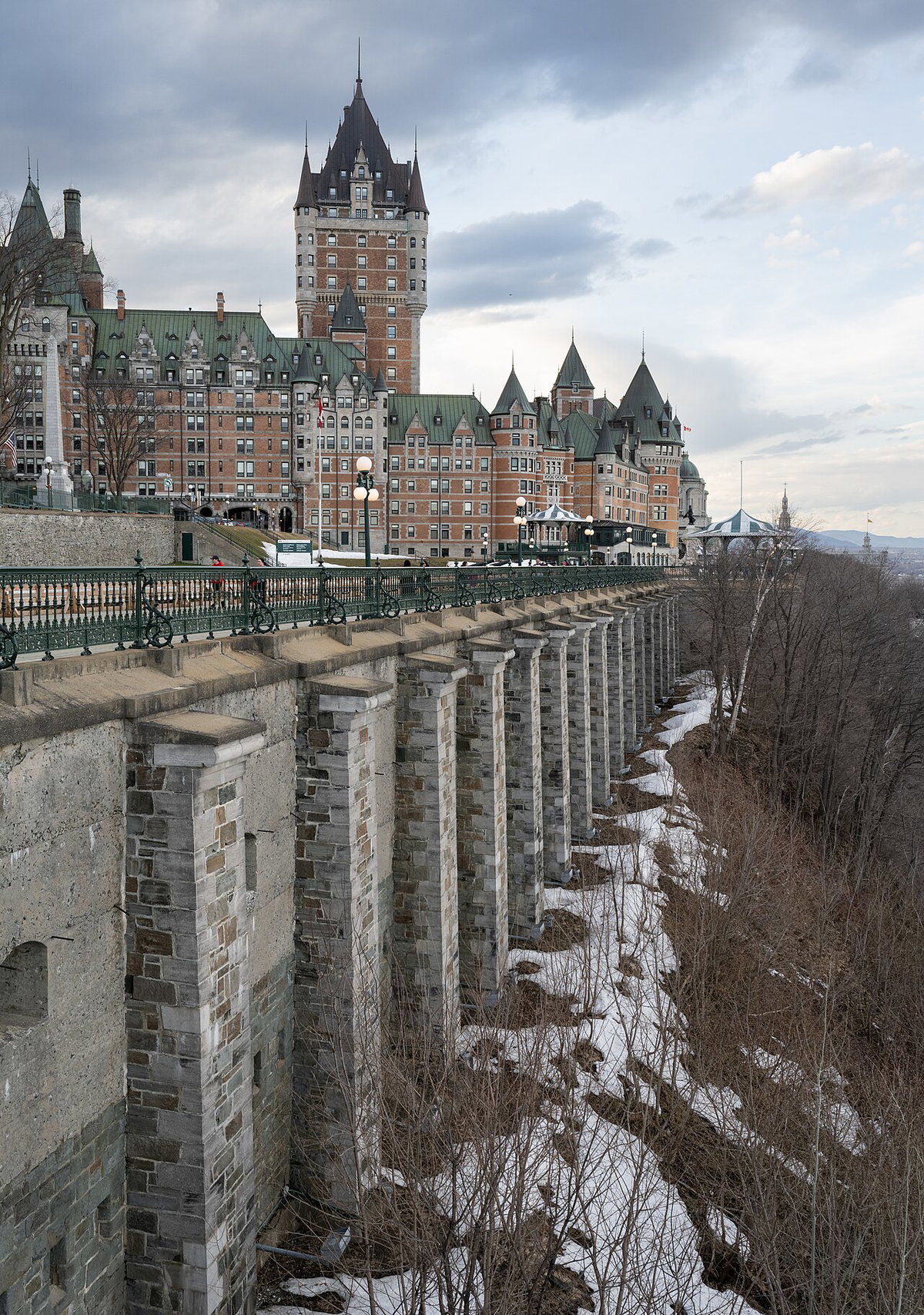 Château Frontenac in Quebec city, Canada colorfull, Quebec City, Canada, 2022