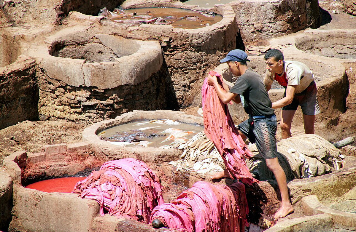 Tanneries - Fès, Fez, Morocco, 2012