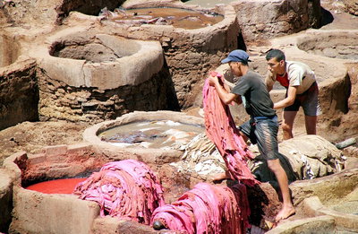 Tanneries - Fès, Fez, 2012
