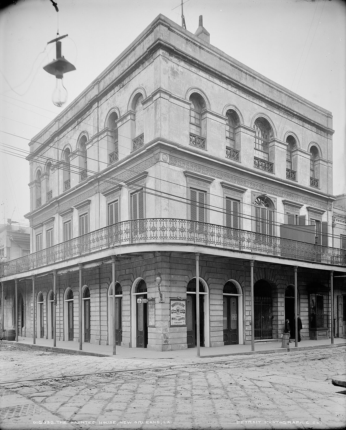 New Orleans street, New Orleans, United States, 1900