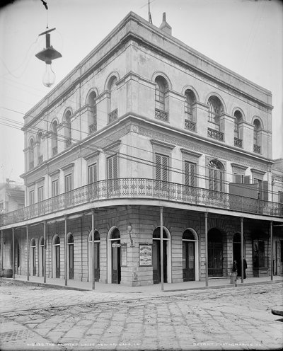 New Orleans street, New Orleans, 1900
