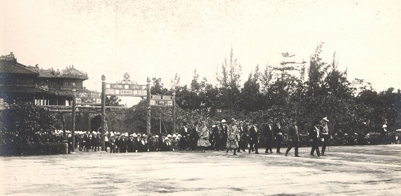 Enthronement of Emperor Bảo Đại 002, Hue, Vietnam, 1926