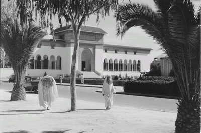 EU: Reisefotos Marokko. Casablanca, Place Mohammed V. Palais de Justice (1922; J. Marrast) (1939), Casablanca, 1939