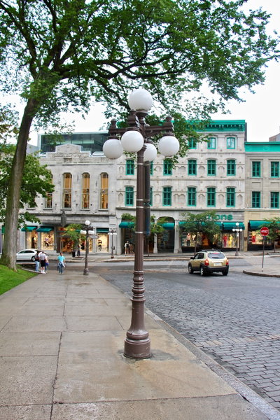 Street Light, Old Quebec City, Quebec City, 2018