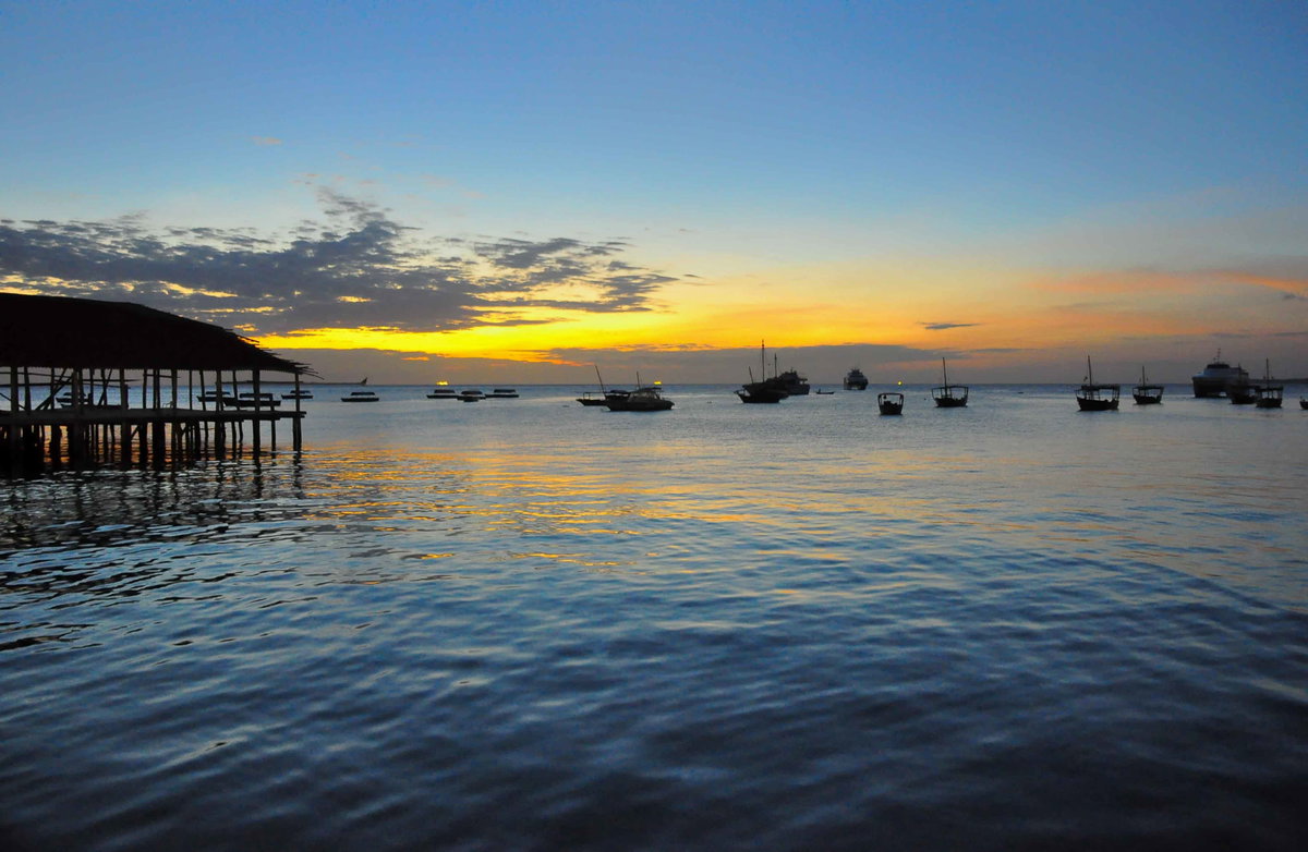 Sunset, Zanzibar, Zanzibar (Stone Town), Tanzania, 2013