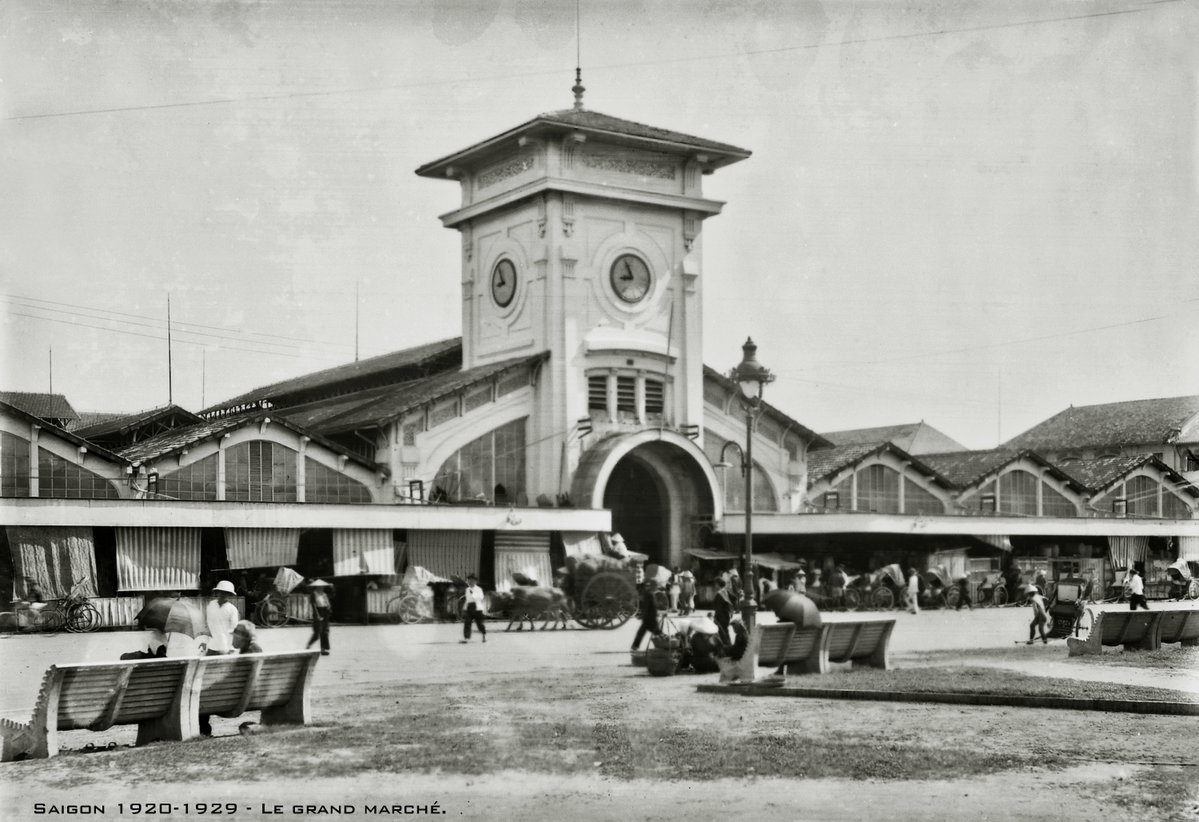 Le grand marché, Saïgon (PV0016257), Ho Chi Minh City, Vietnam, 1920