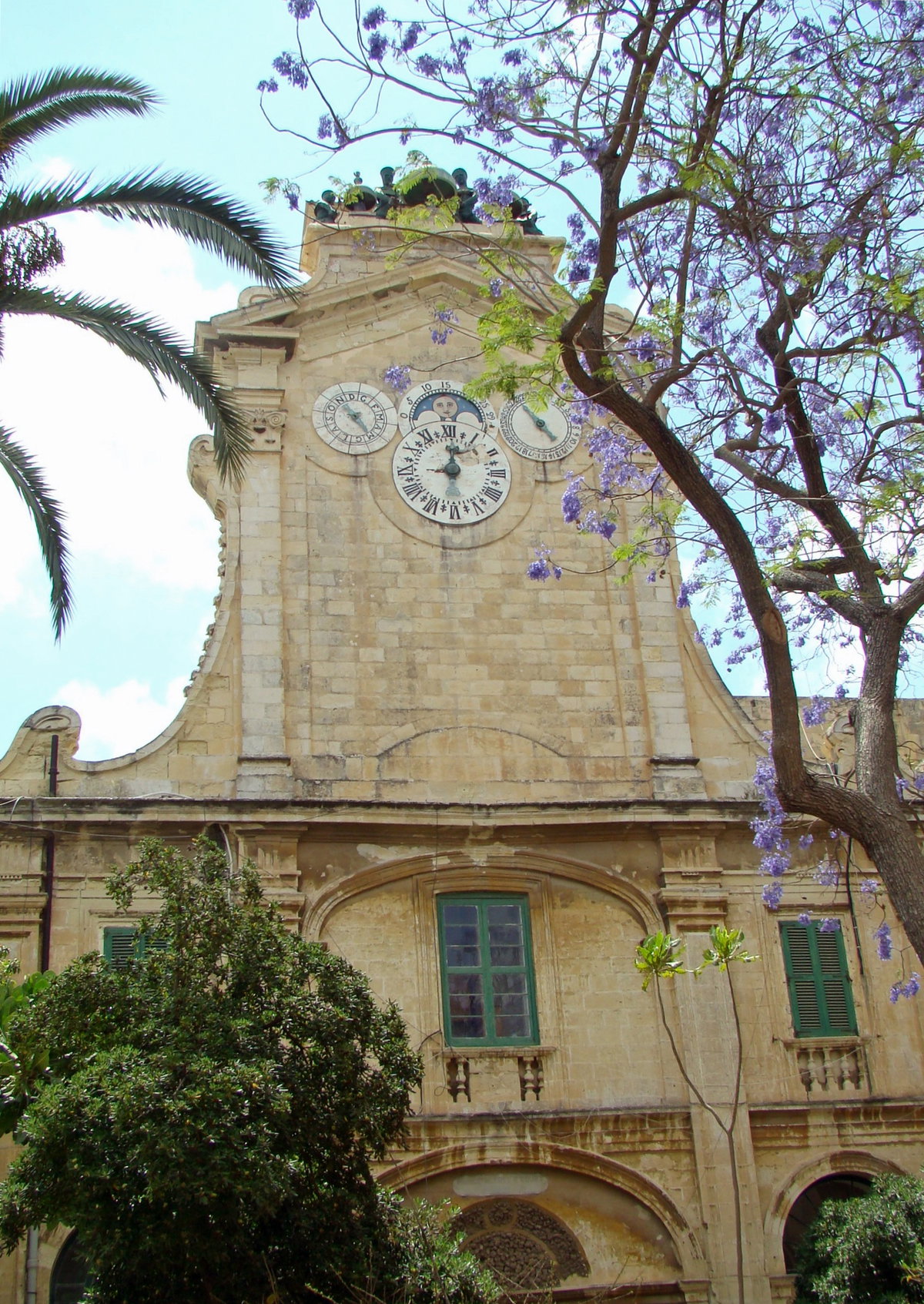 Valletta Großmeisterpalast Uhrturm, Valletta, Malta, 2007