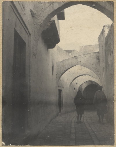 EU: Street in the Arab district of Bizerte, Tunisia (1908), Bizerte, 1908
