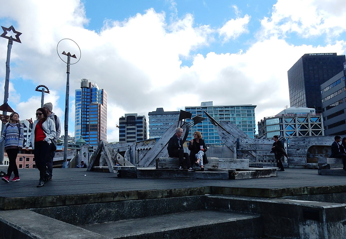 Bridge Plaza, Wellington, New Zealand, 2016