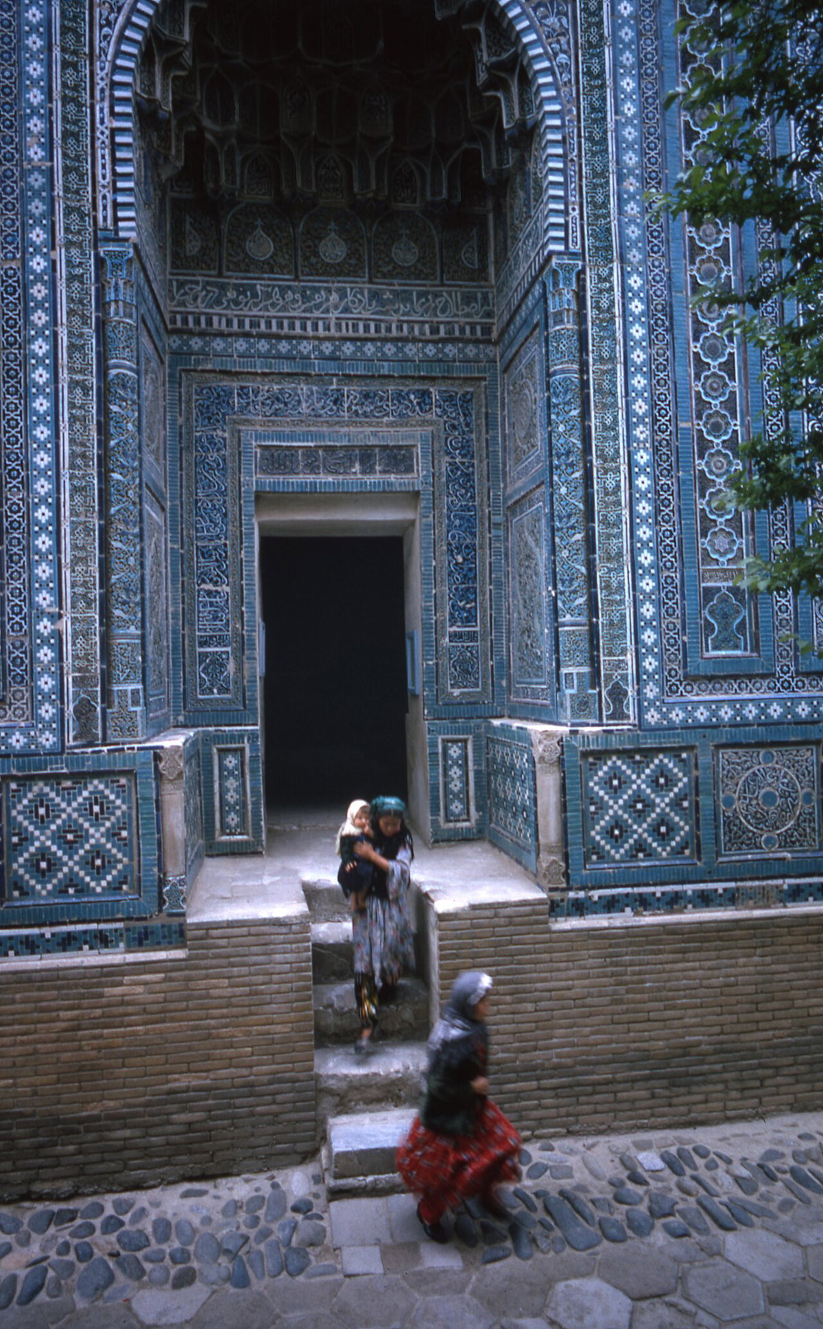 The Shah-i-Zinda necropolis, Samarkand, Uzbekistan, 1964