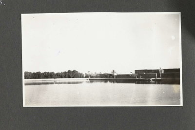 EU: Waterreservoir in de tuinen van Aguedal, Marrakech (1925), Marrakech, 1925