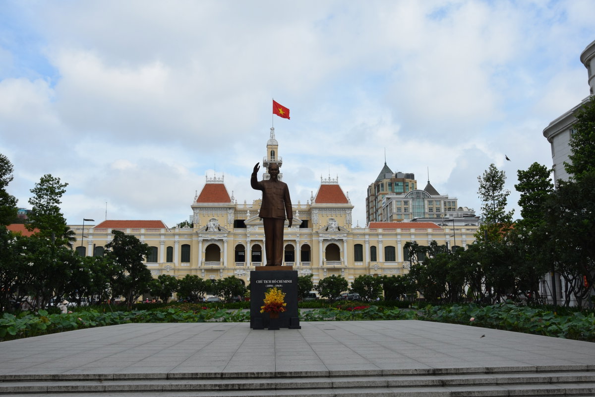 Statue of Ho Chi Minh, Ho Chi Minh City, Vietnam, 2016