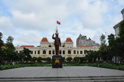 Statue of Ho Chi Minh, Ho Chi Minh City, 2016