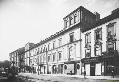EU: Pałac Kossakowskich w Warszawie (1922), Warsaw, 1922