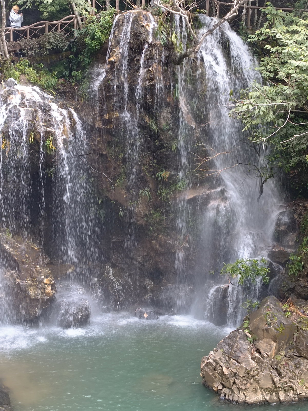 Waterfall view 3, Sa Pa, Vietnam, 2025
