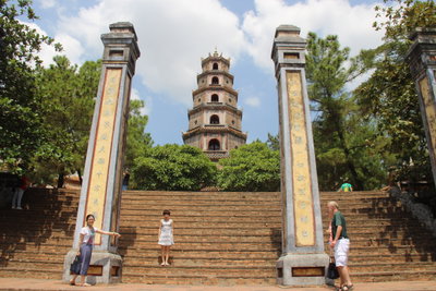 Thien Mu Pagoda, Hue, Hue, 2014