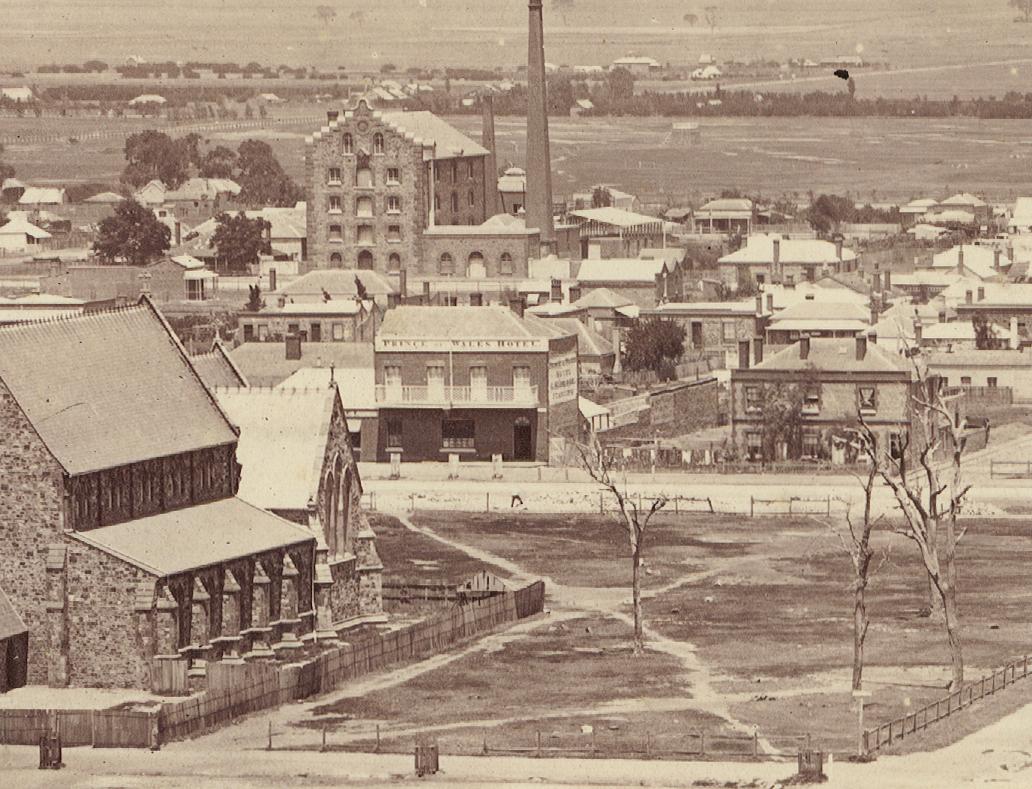 Prince of Wales Hotel, Angas Street, Adelaide, Adelaide, Australia, 1865