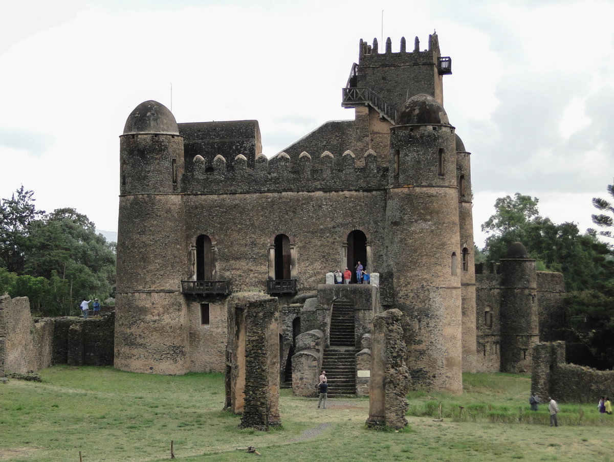 Fasilides Palace 03, Gondar, Ethiopia, 2012