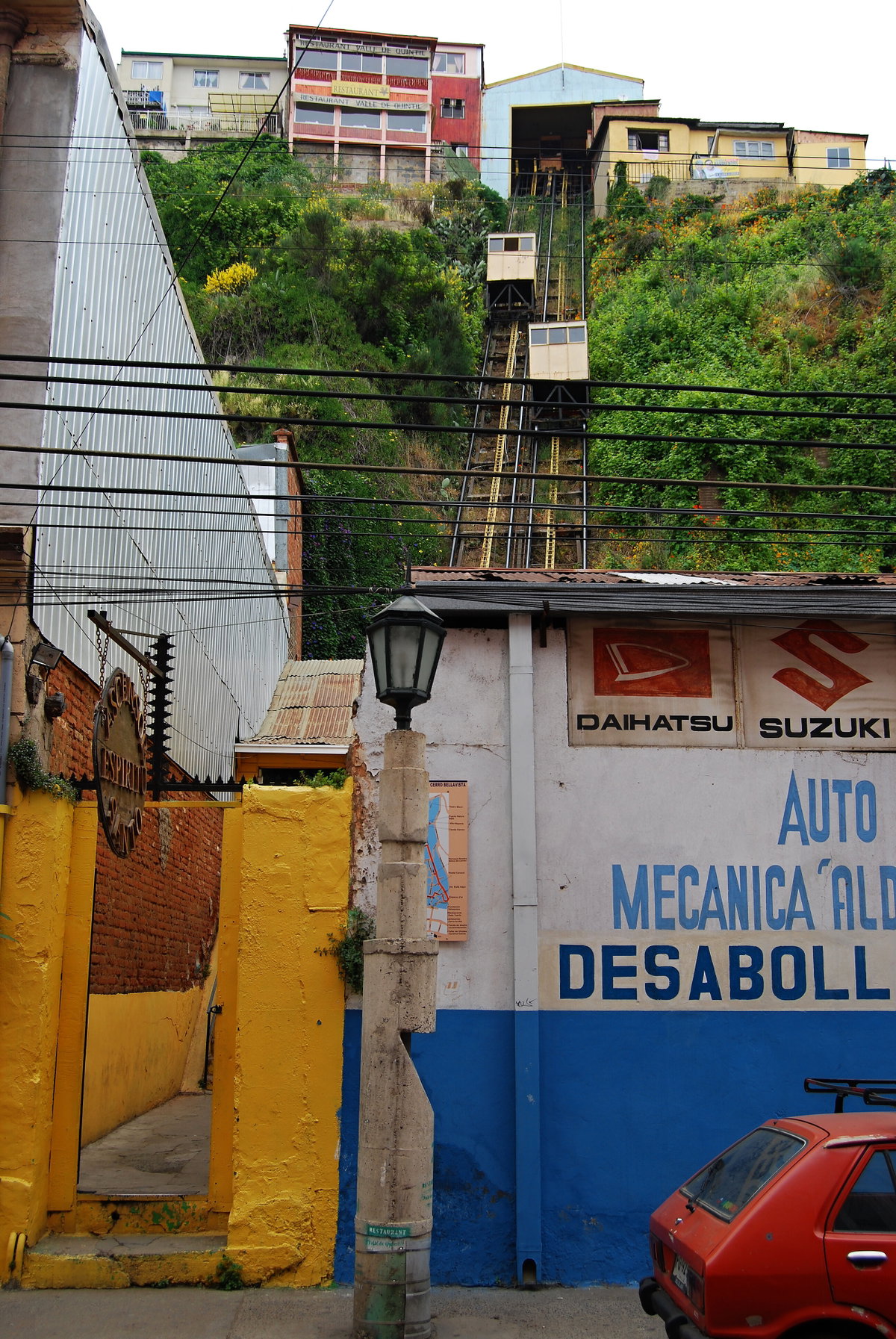 Výtah Ascensor Espíritu Santo - Valparaiso, Valparaíso, Chile, 2008