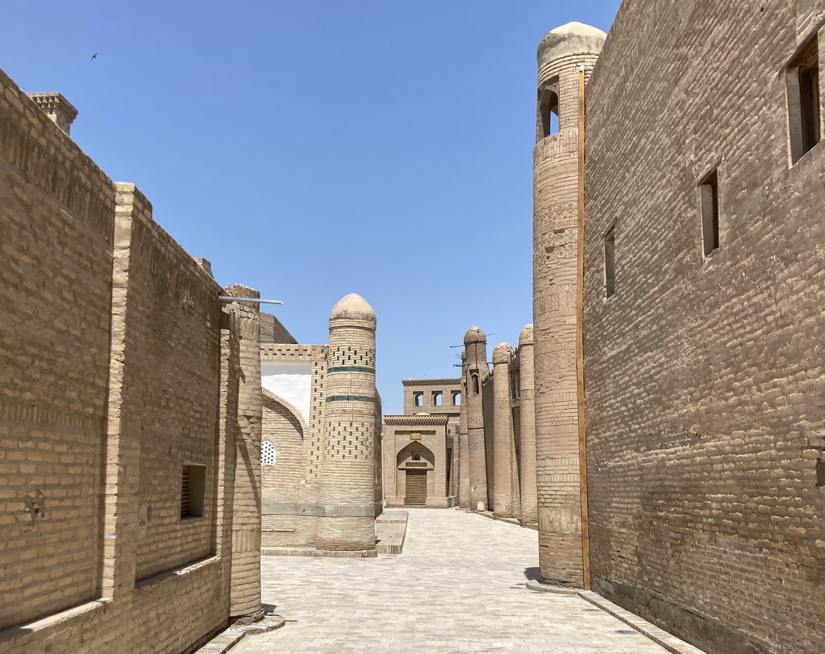 Street in Khiva, Khiva, Uzbekistan, 2022