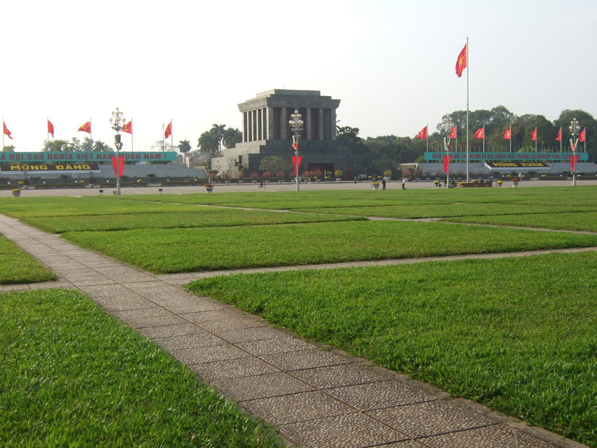 Ba Dinh Platz- Hồ Chí Minh Mausoleum, Hanoi, Vietnam, 2007