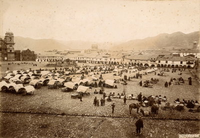 Cusco. Market - Fernando Garreaud, Cusco, 1898