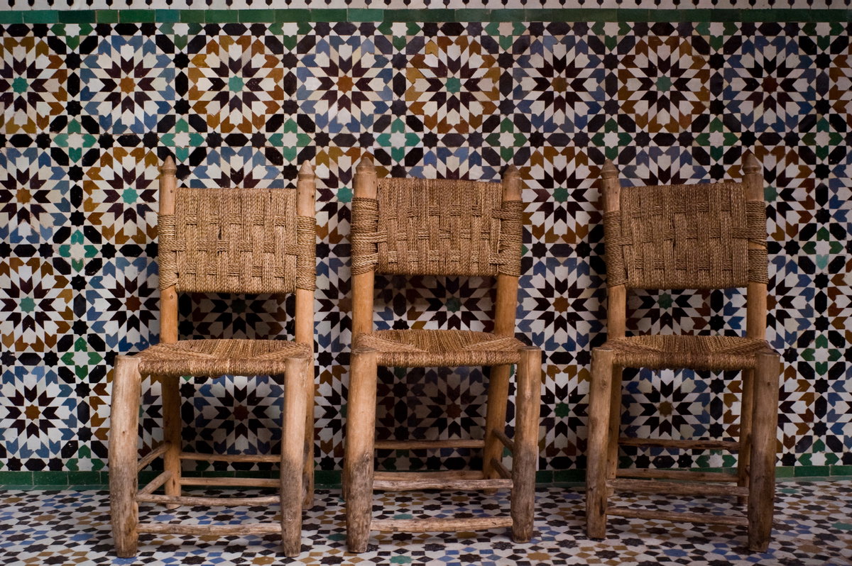 At the Ben Yusef madrassa, Marrakesh, Morocco, 2008