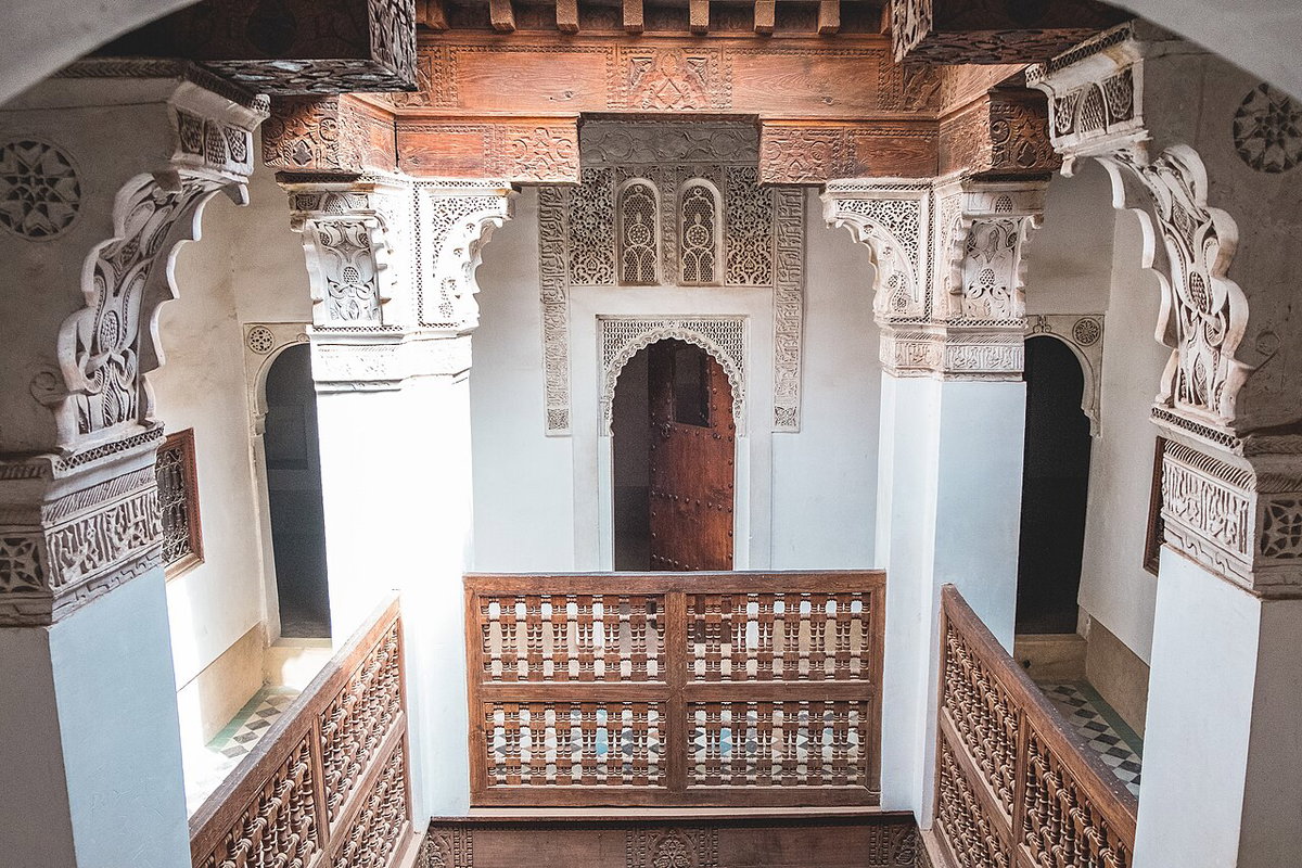 Ben Youssef Madrasa, Marrakech, Morocco, 2017