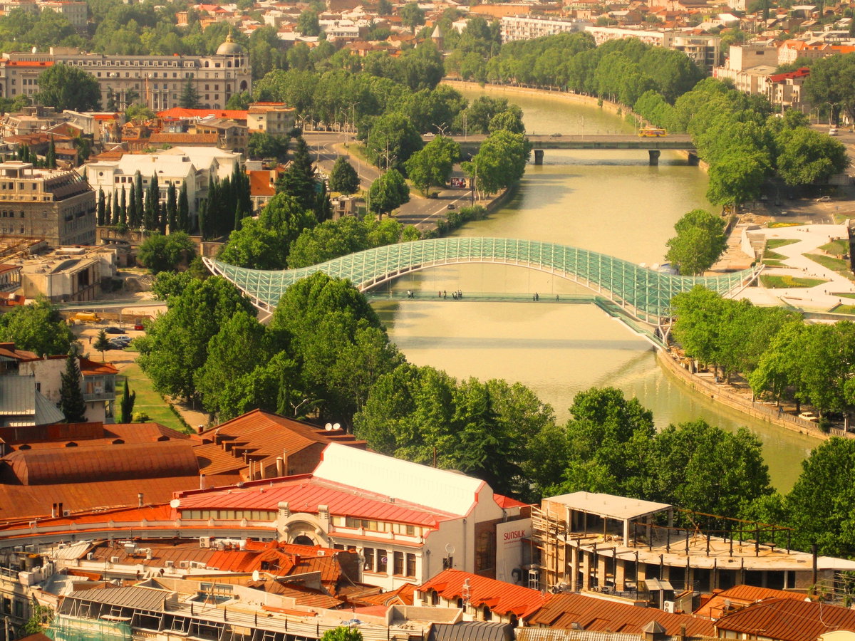 Bridge of peace, Tbilisi, Georgia, 2010
