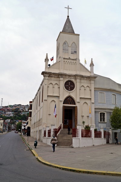 Glesia del Corazón de María, Valparaíso — photos through time