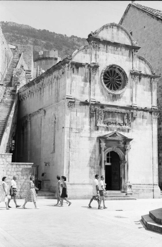 EU: Dubrovnik: Franziskanerkirche (1961), Dubrovnik, Croatia, 1961