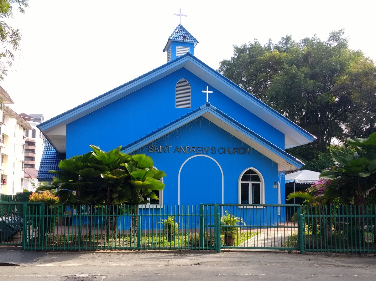 St. Andrew's Church in Brunei, Bandar Seri Begawan, Brunei, 2019