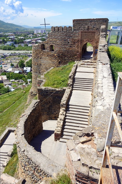 Gori fortress - stairs, Gori, 2018