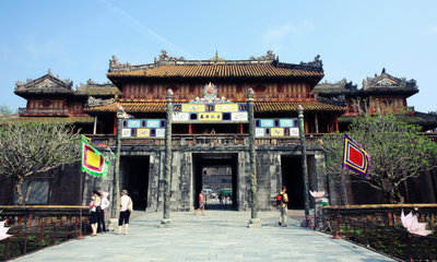 Main gate of Imperial palace in Hue - citadel, Hue, 2011