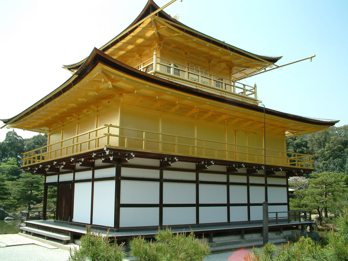 Kinkakuji Golden Pavilion In Kyoto, Kyoto, Japan, 2004