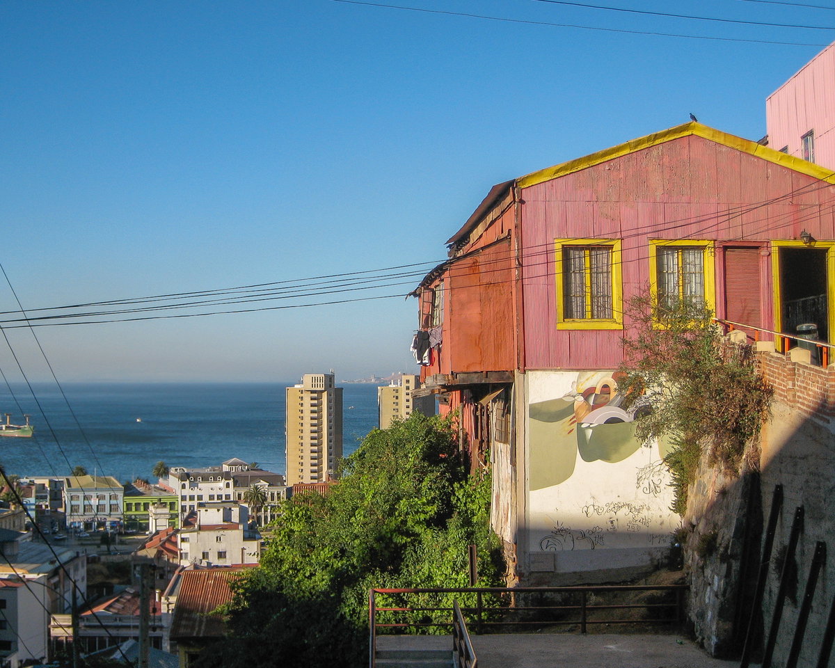 Ascensor Espíritu Santo January, Valparaíso, Chile, 2008
