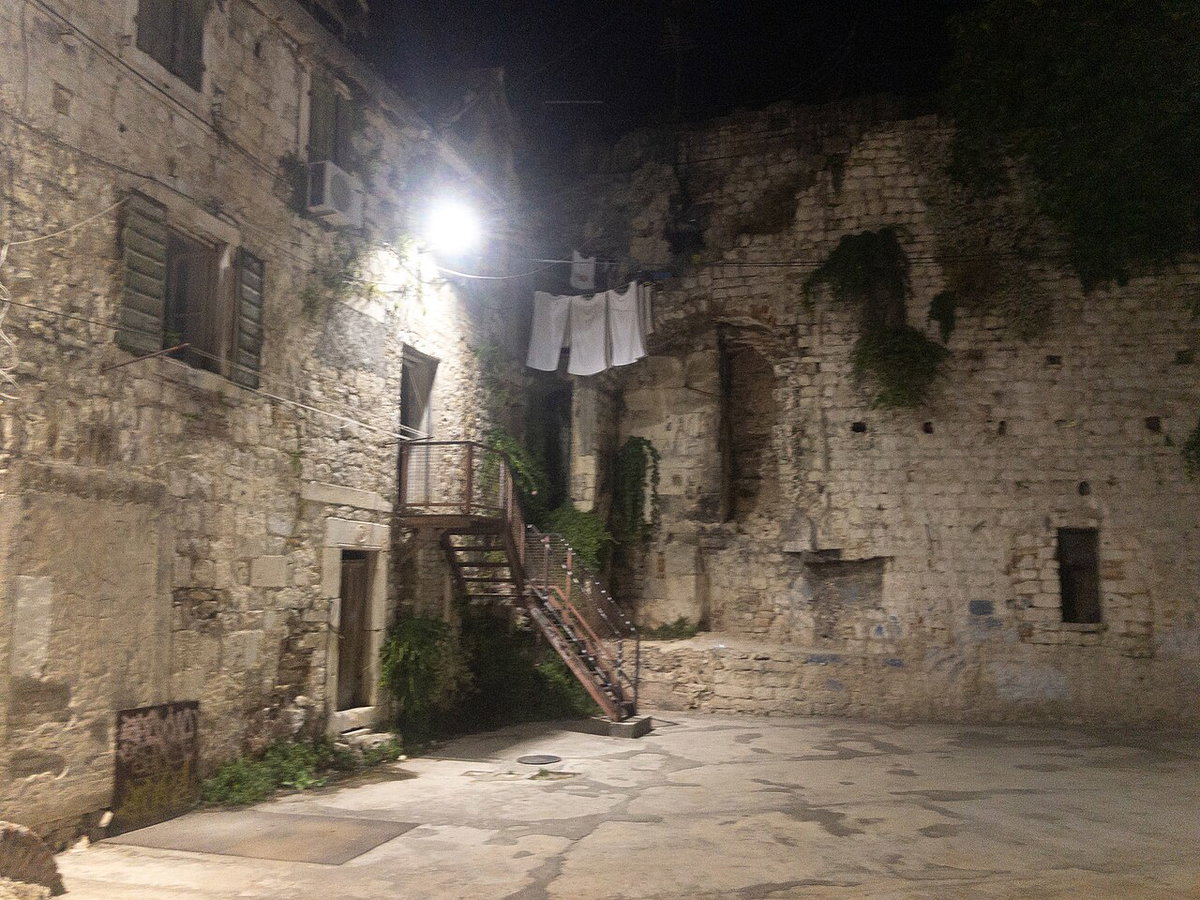 Altes Haus in Split, Kroatien, Split, Croatia, 2019