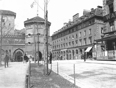 Gebäude In München in 1910, Munich, 1910