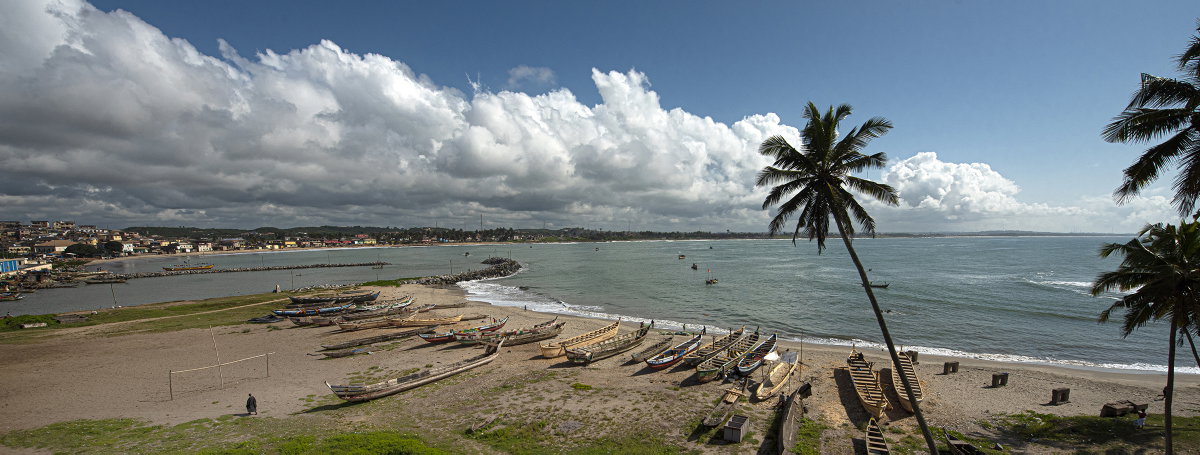 Cape Coast Bay, Cape Coast, Ghana, 2018
