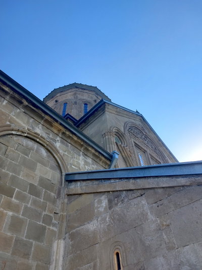 Samtavro Monastery main church. View from southwest, Mtskheta, 2024