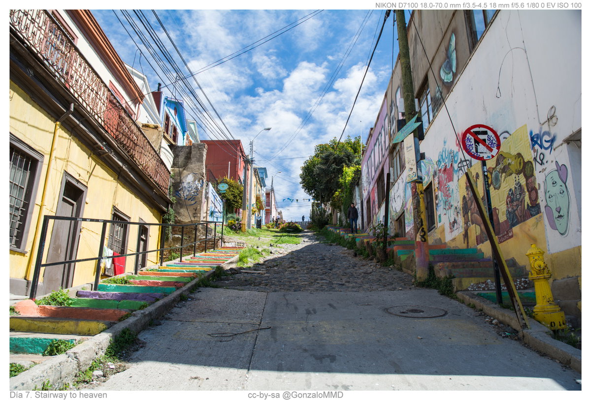 Stairway To Heaven, Valparaíso, Chile, 2015