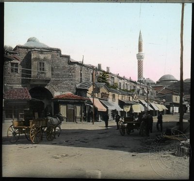 EU: Plovdiv - Bazaar (1901), Plovdiv, Bulgaria, 1901