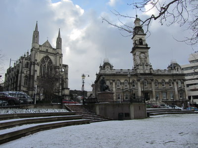 St Paul's Cathedral and Town Hall, Dunedin NZ, Dunedin, 2011