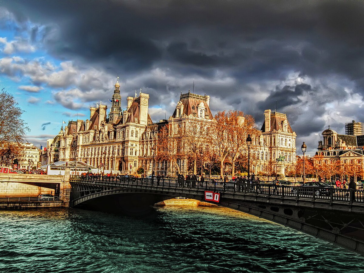 Paris, Hôtel de Ville, Paris, France, 2012