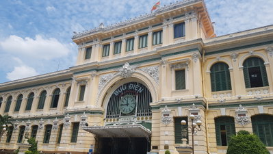 Post office Cathedral Saigon, Ho Chi Minh City — photos through time