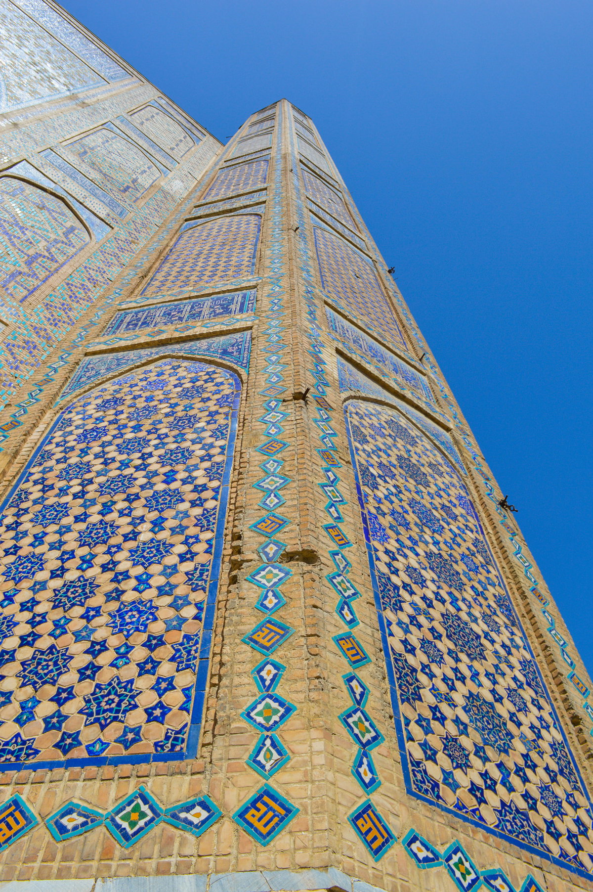 Facade Detail, Samarkand, Uzbekistan, 2015