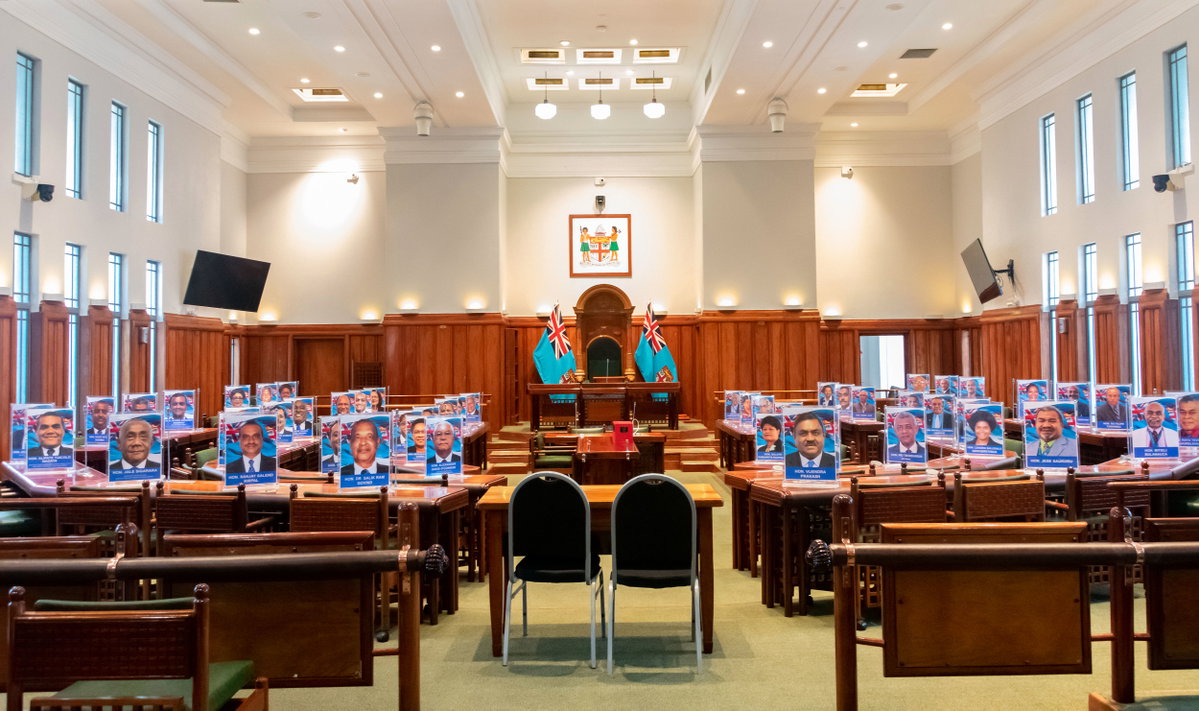 Parliament Chambers, Suva, Fiji, 2019