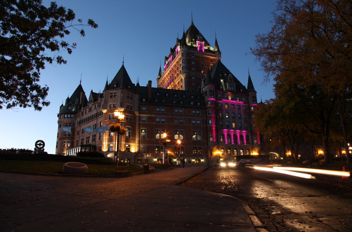 Fairmont Hotel Chateau Frontenac Quebec City, Quebec City, Canada, 2016